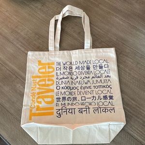 Condé Nast Traveler Tote Bag *BRAND NEW*